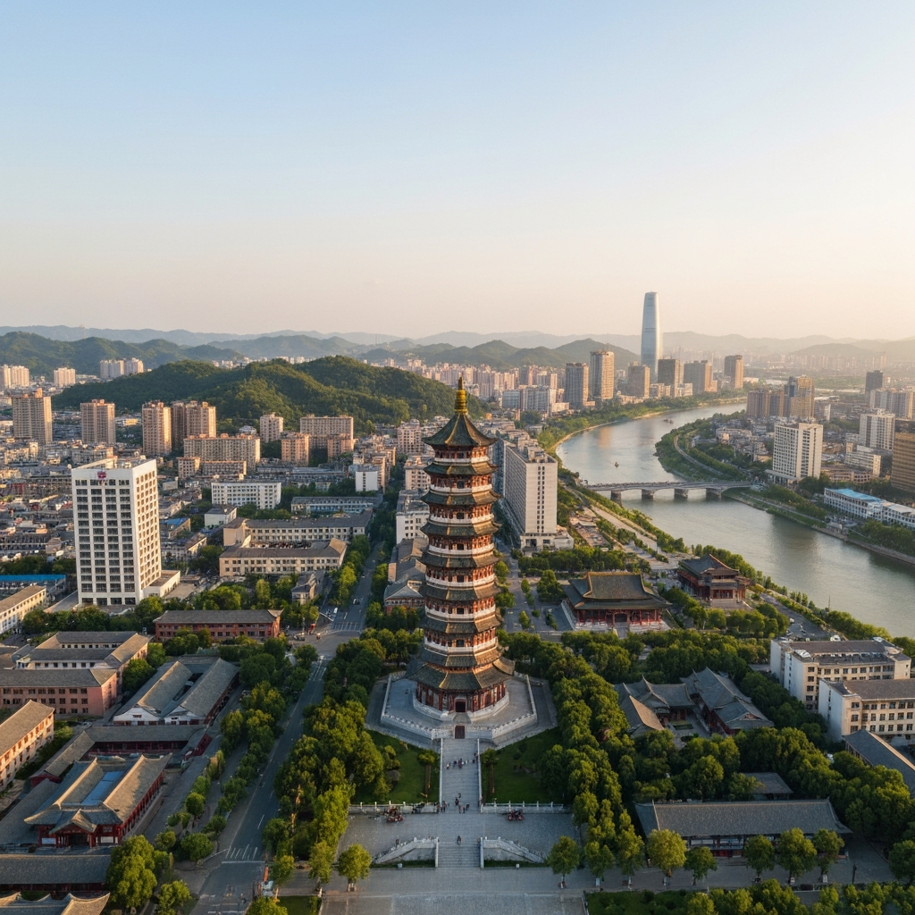 Jinan skyline