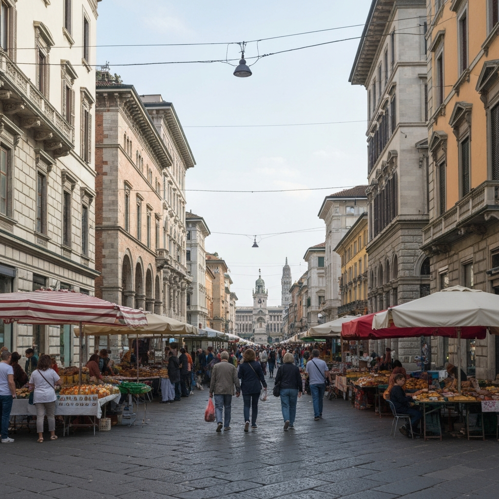 Milan skyline