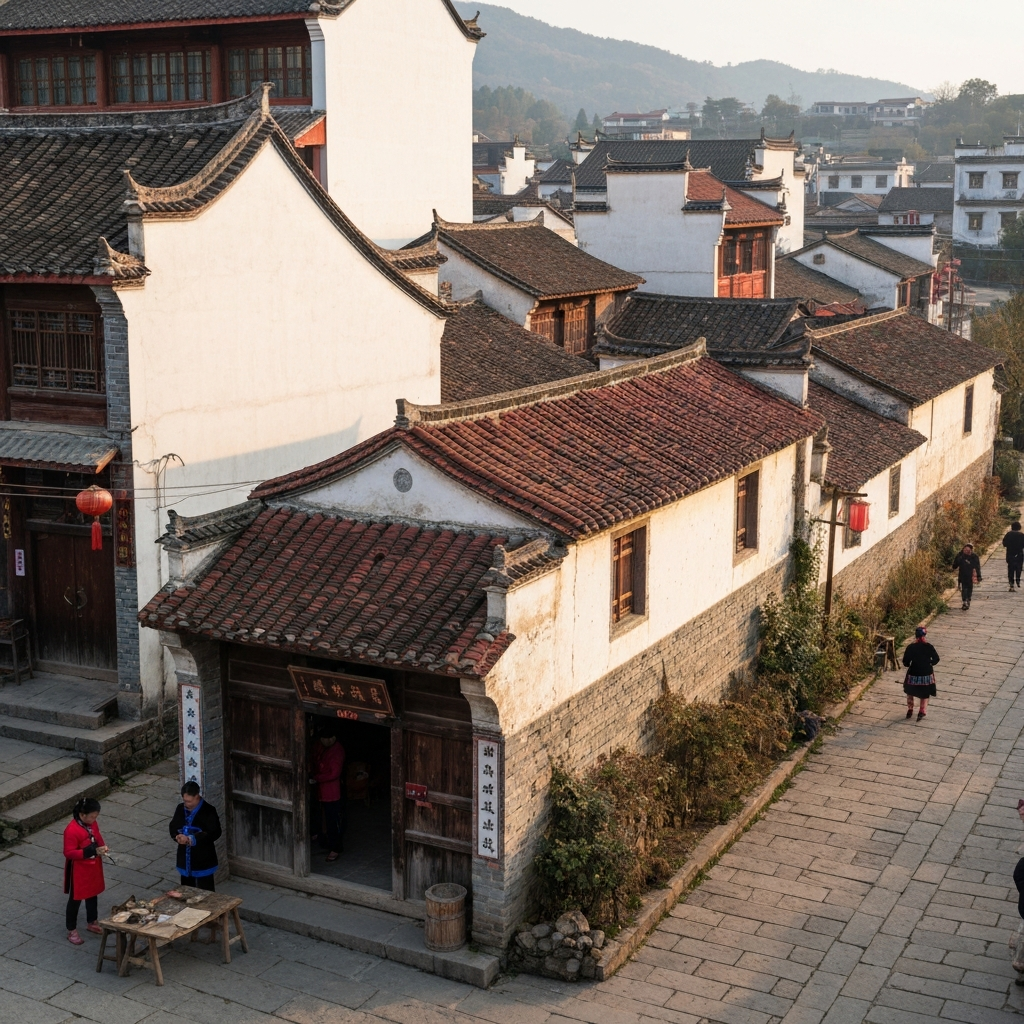 Dingxi Silk Road aerial view