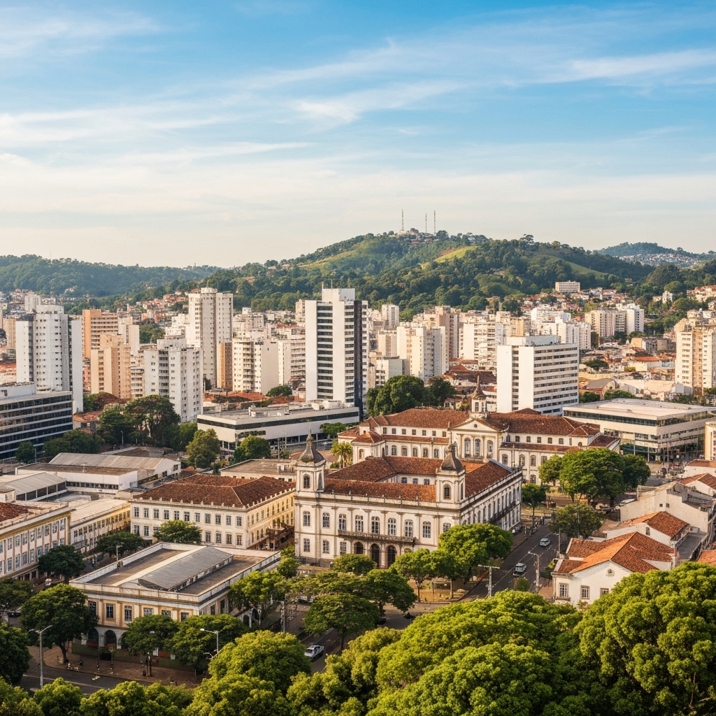 Private jet departing Campinas