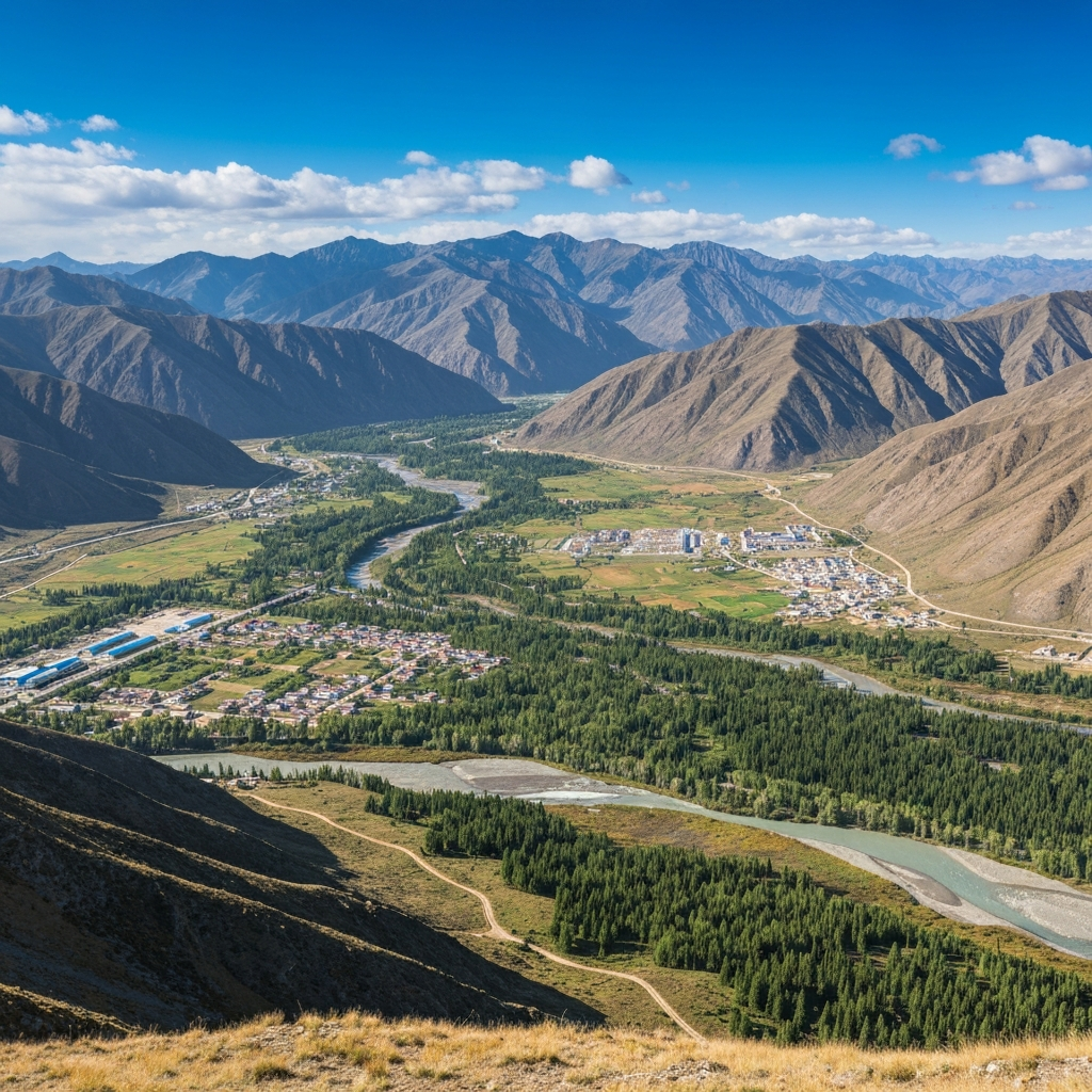 Yushu to Lanzhou Private Jet
