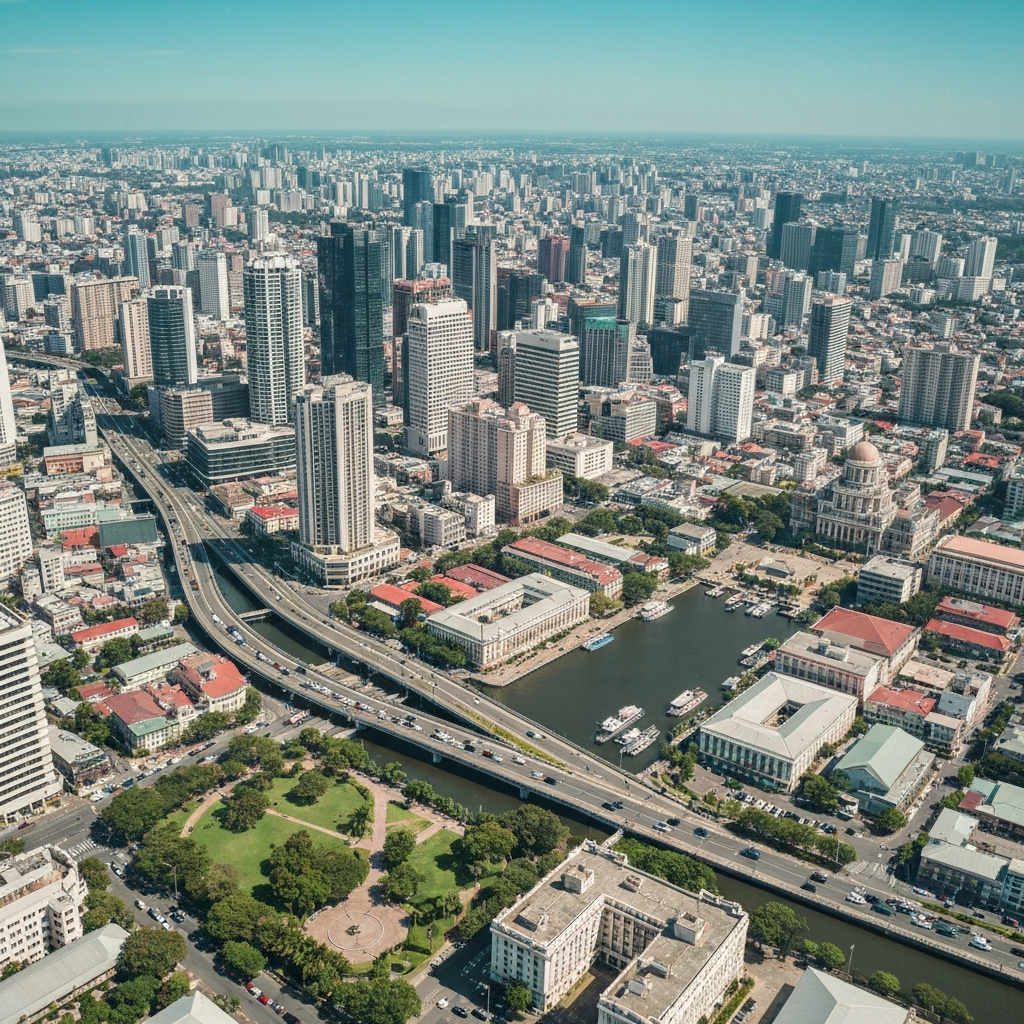 Manila skyline