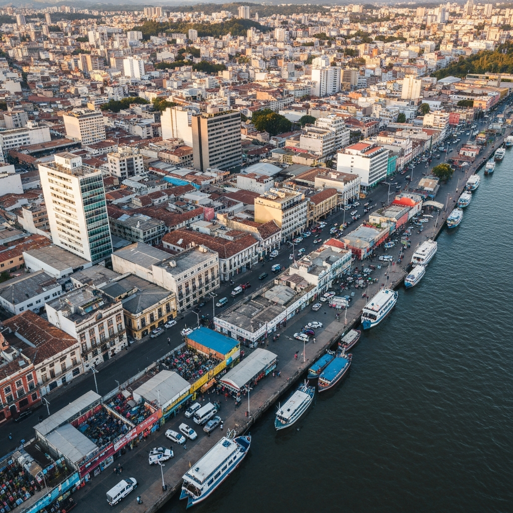 Aerial View of Guayaquil