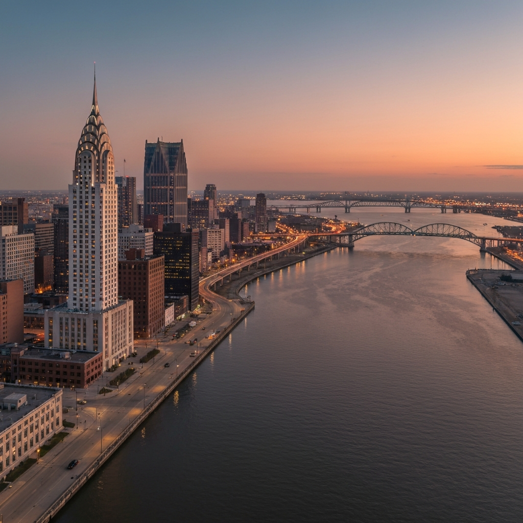 Detroit Skyline