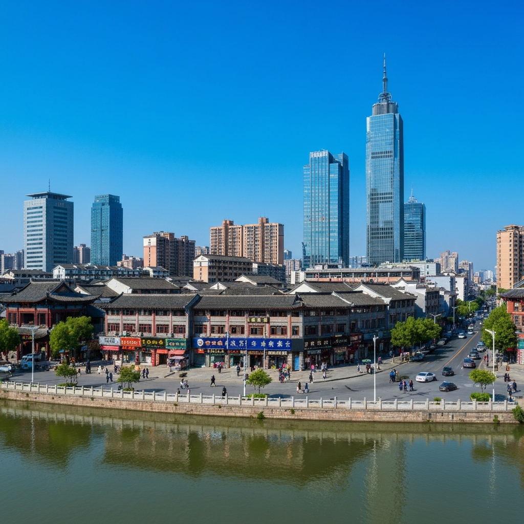 Dezhou skyline