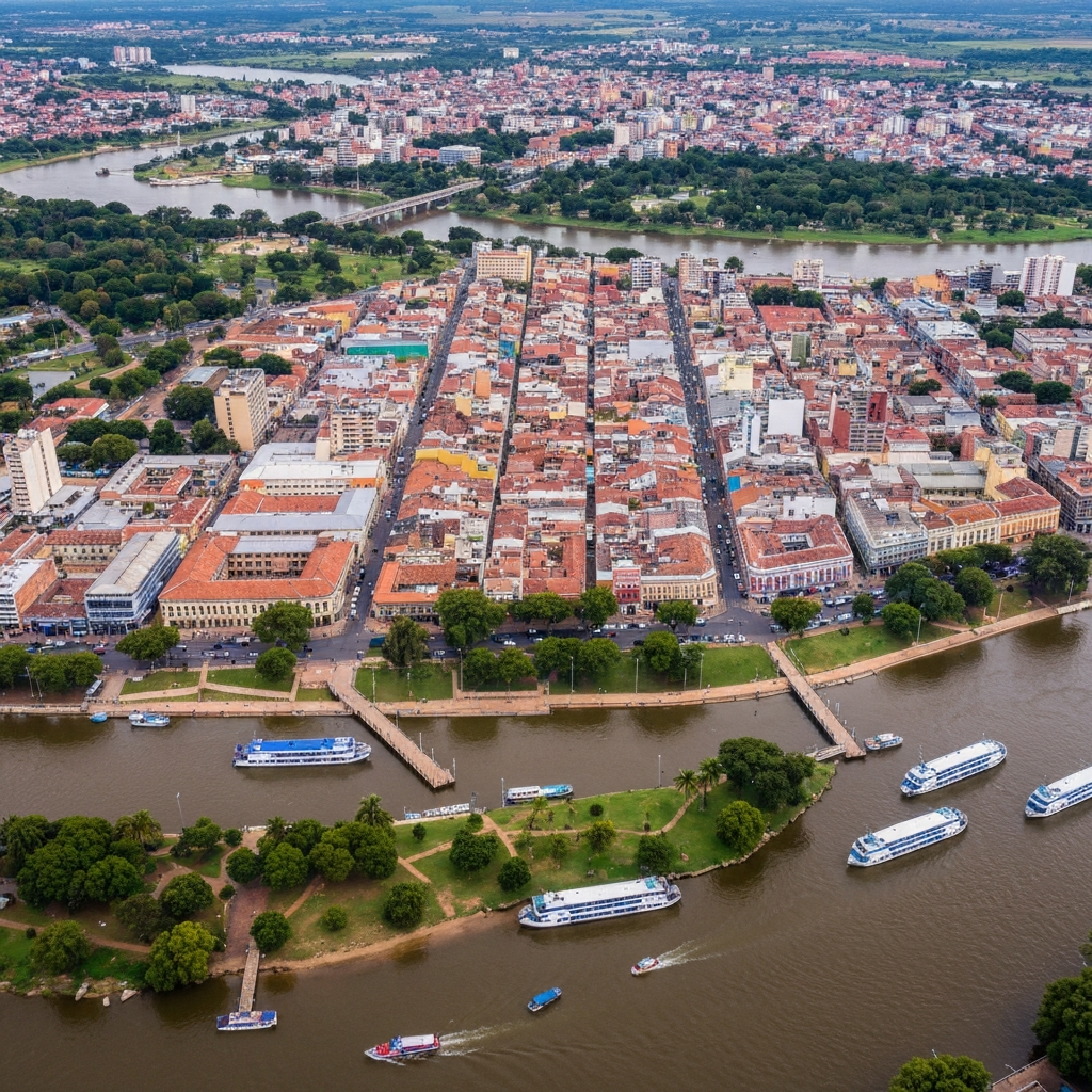 Asunción Aerial View