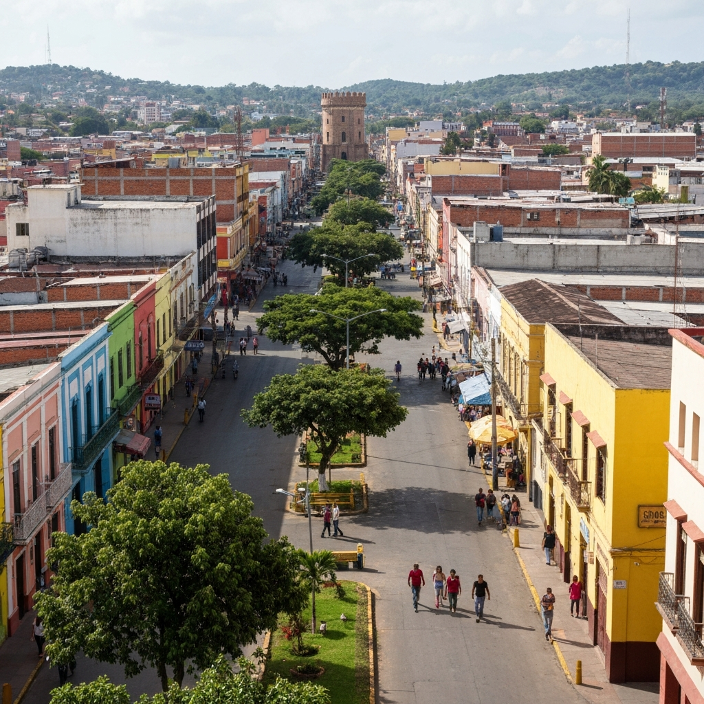 Aerial view of Barquisimeto, Venezuela
