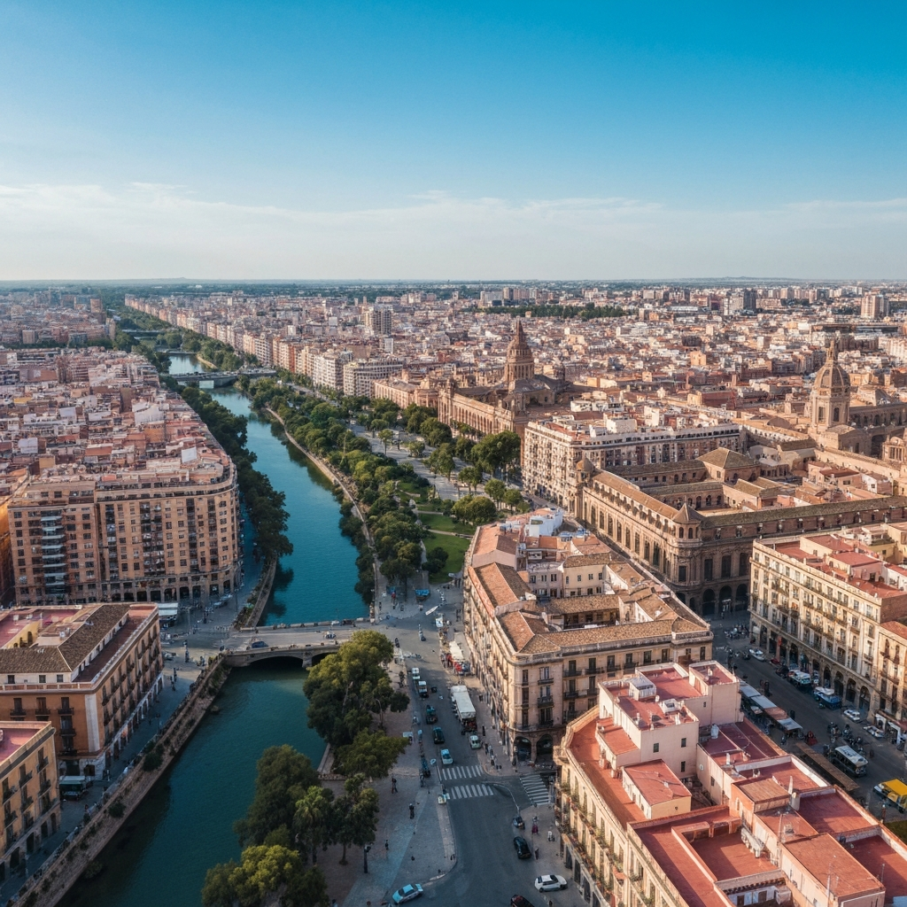 Valencia skyline