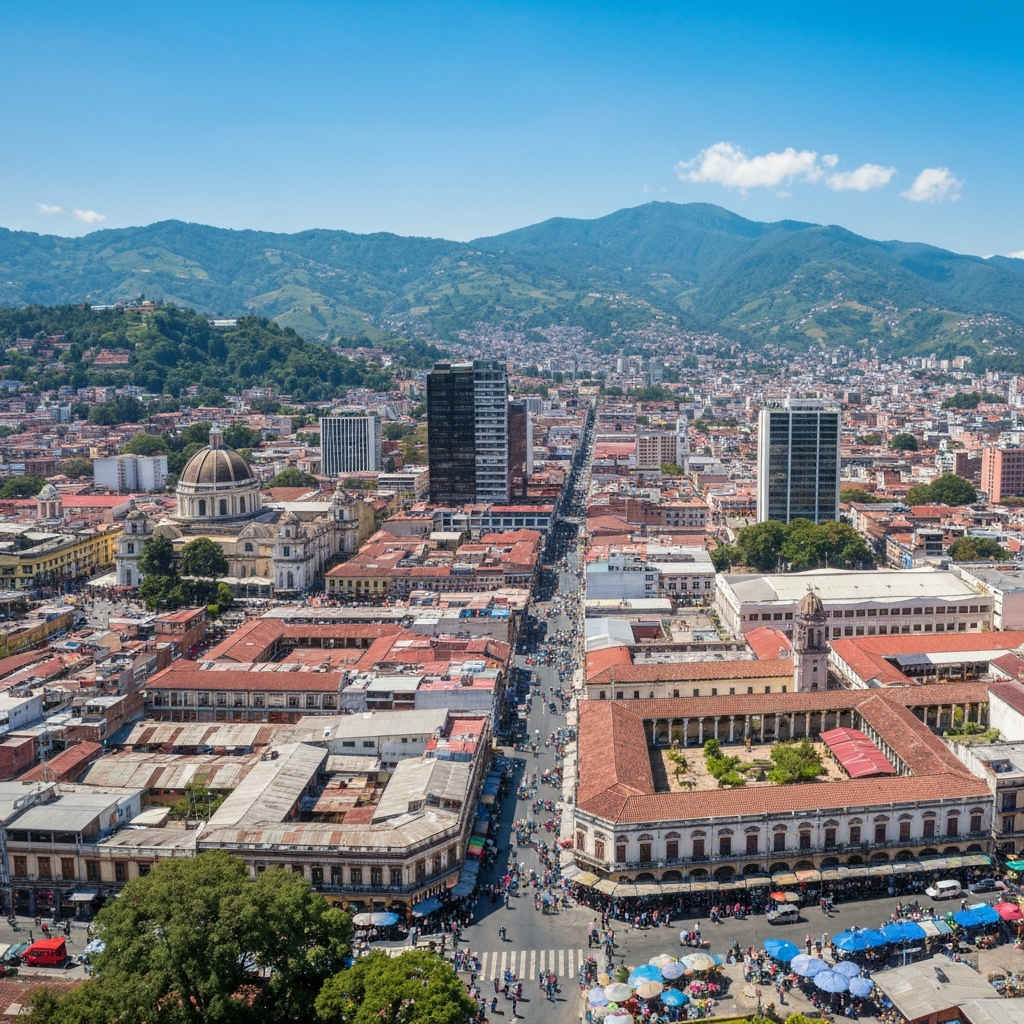 Guatemala City skyline