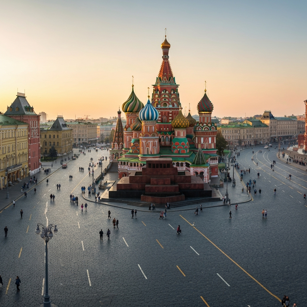 Moscow private jet arrival