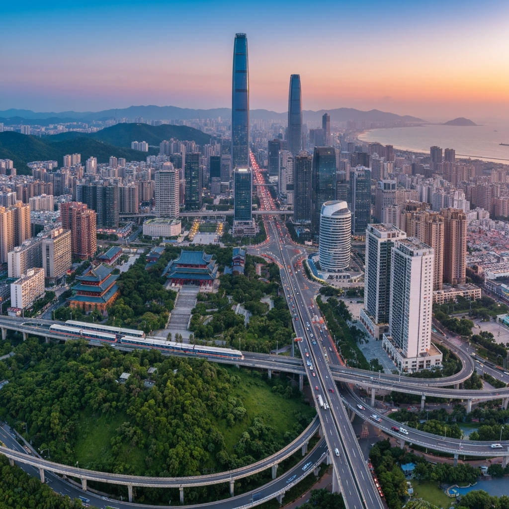 Shenzhen skyline