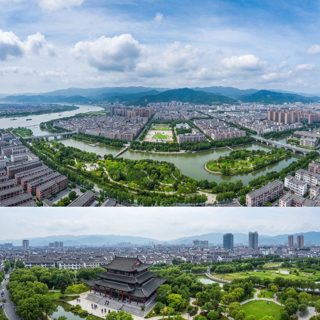 Nantong skyline