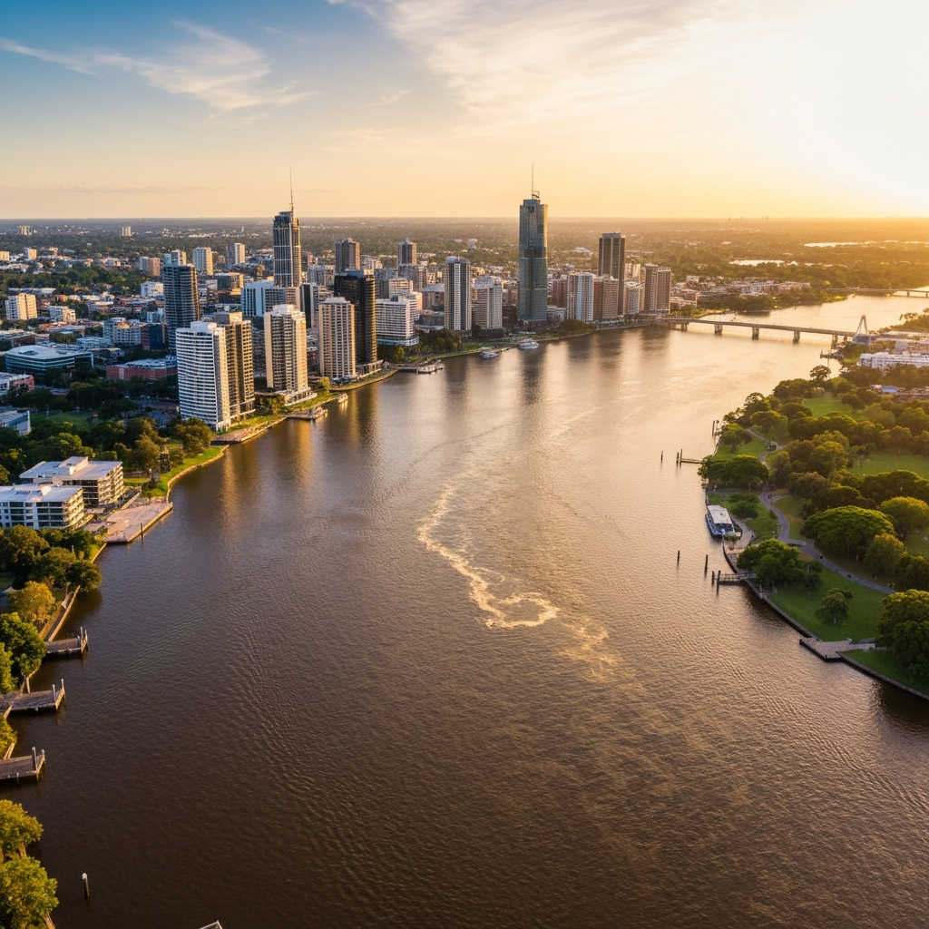 Brisbane City Aerial