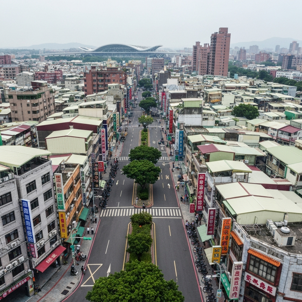 Tainan skyline