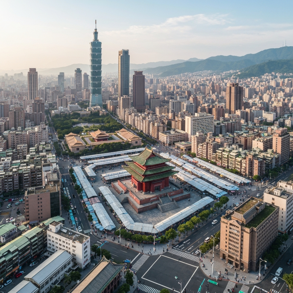 Taipei City Arrival by Private Jet