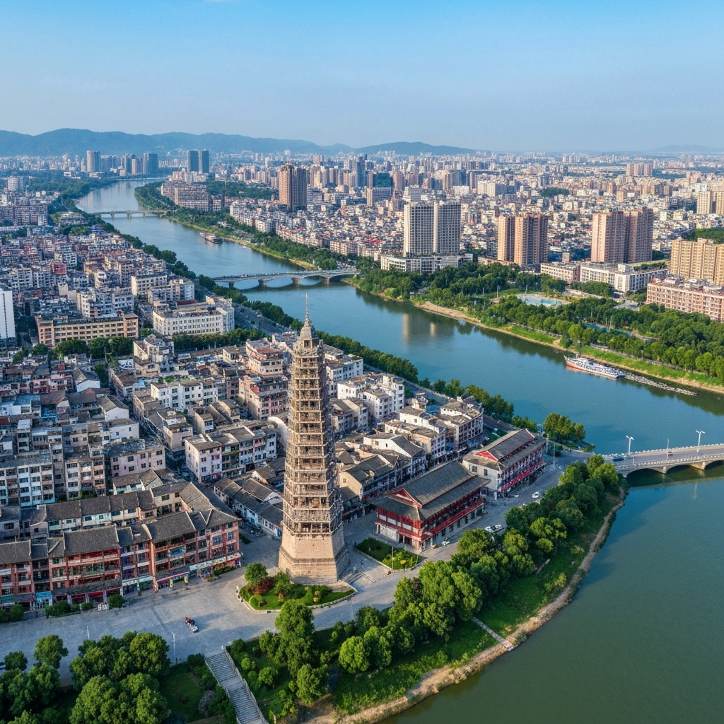 Jiangmen City Aerial