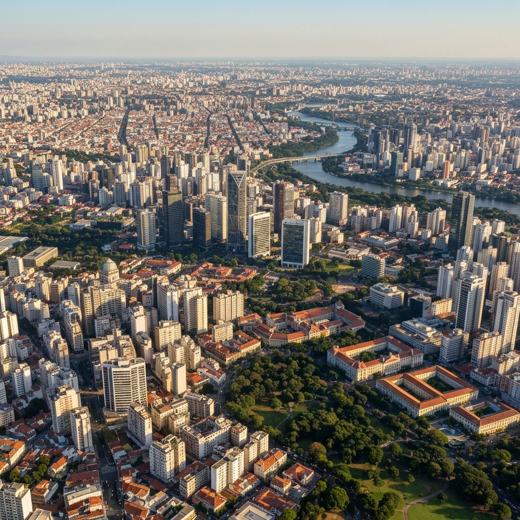 São Paulo Skyline Arrival