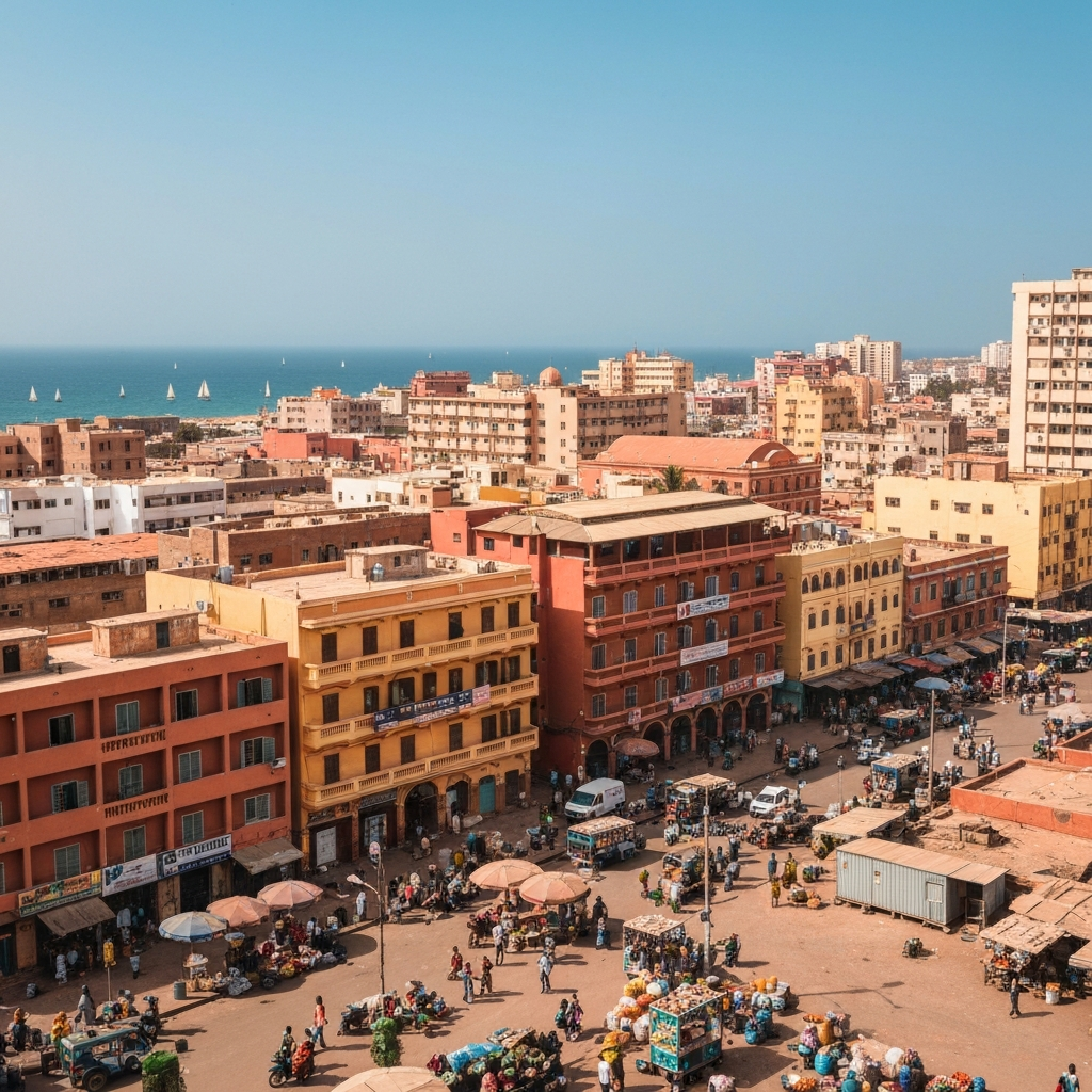 Dakar Skyline
