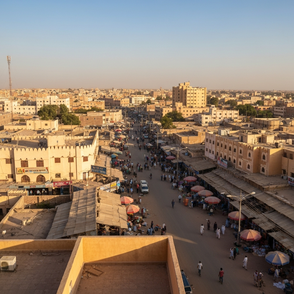 Nouakchott arrival private jet