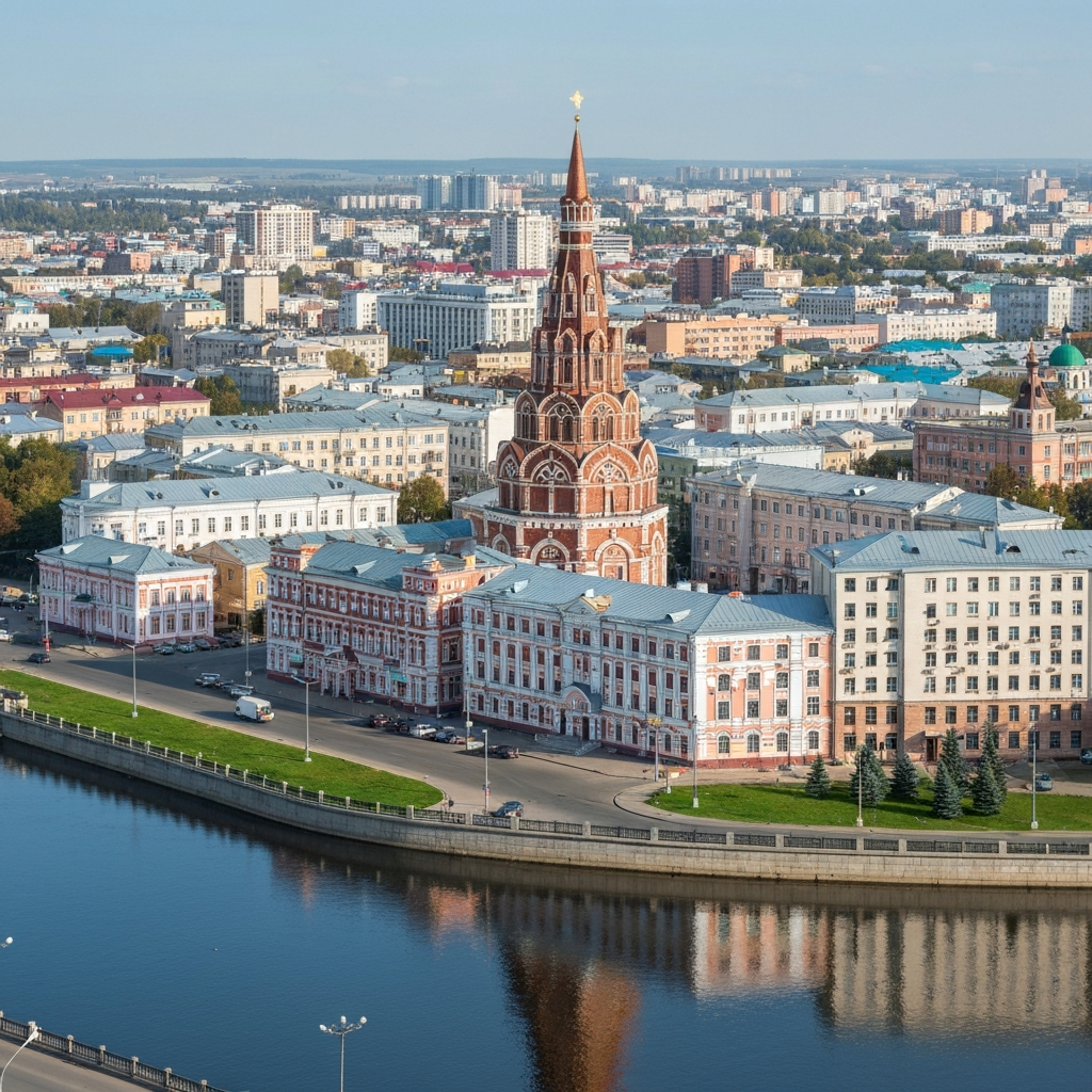 Omsk skyline