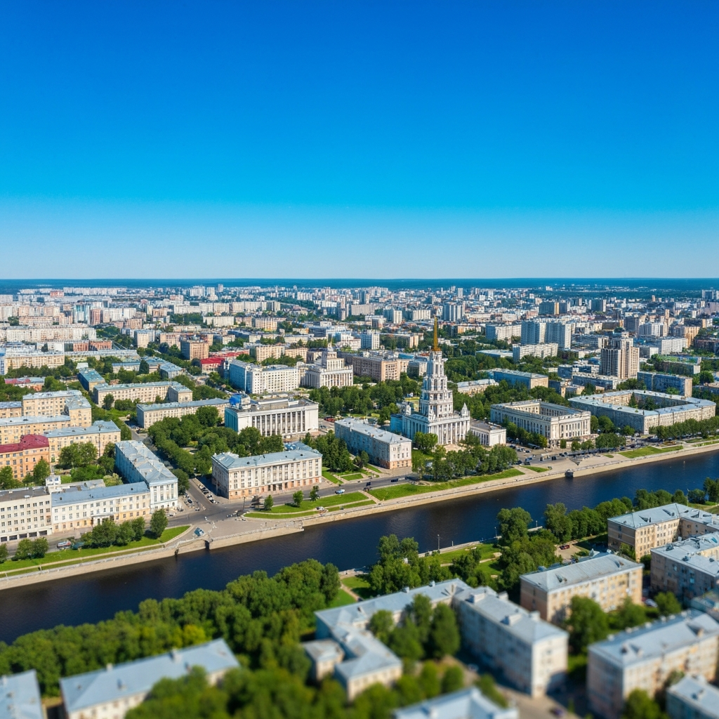 Novosibirsk city center