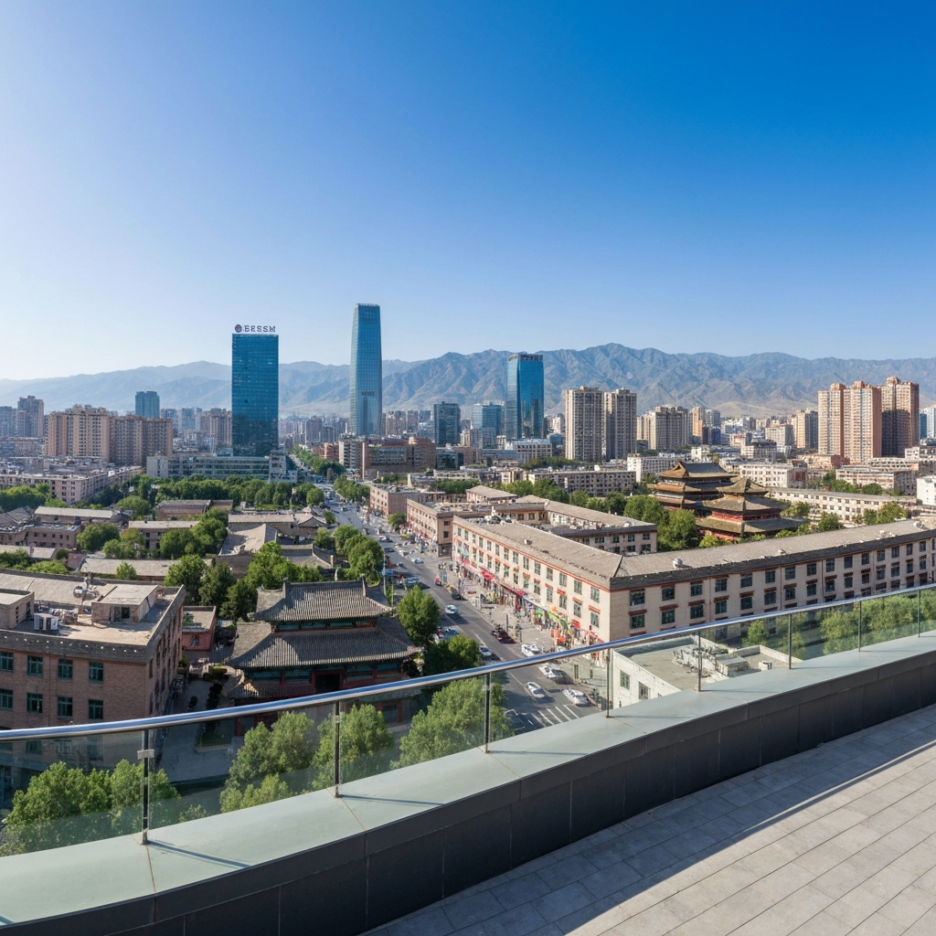 Lanzhou Yellow River View