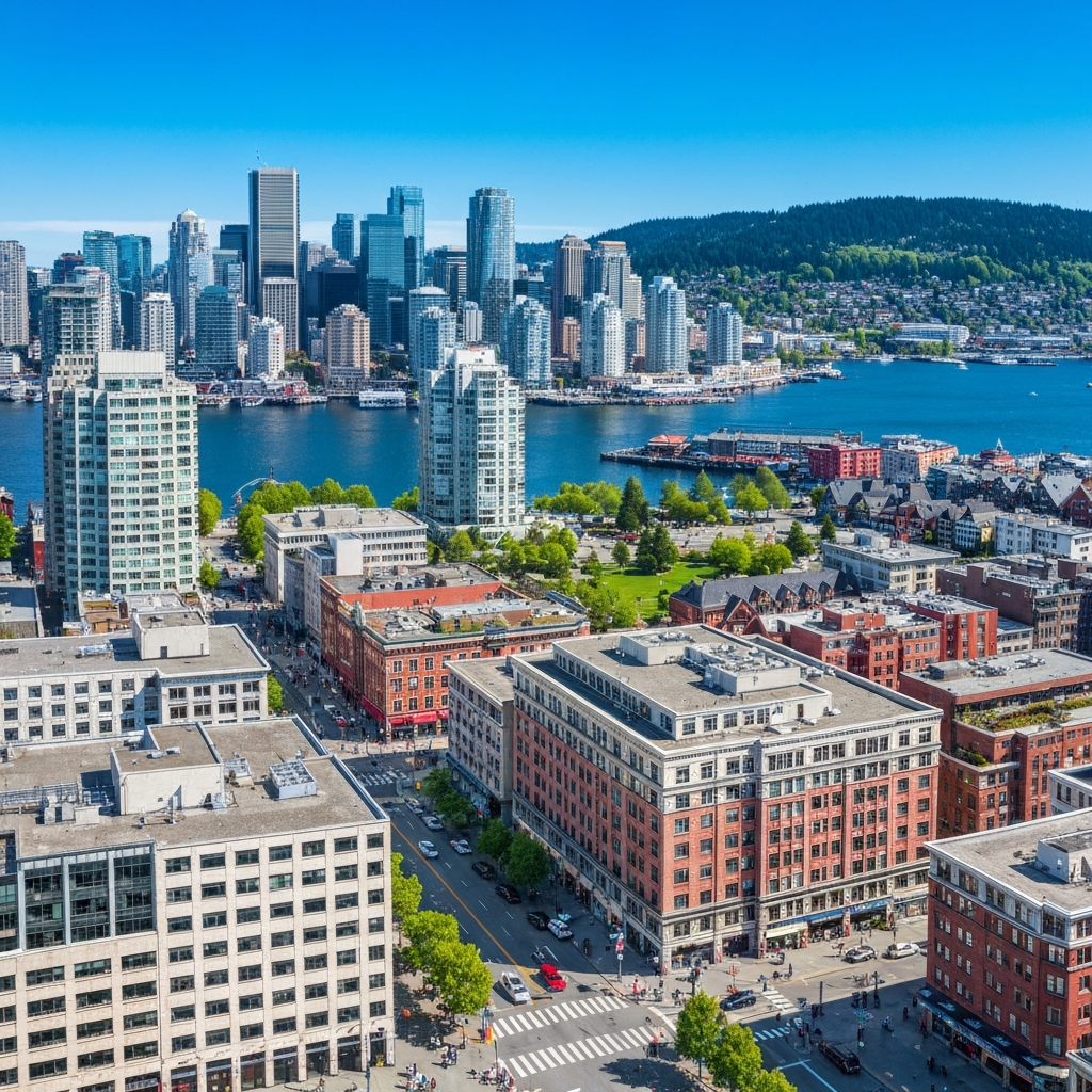 Vancouver Waterfront Aerial