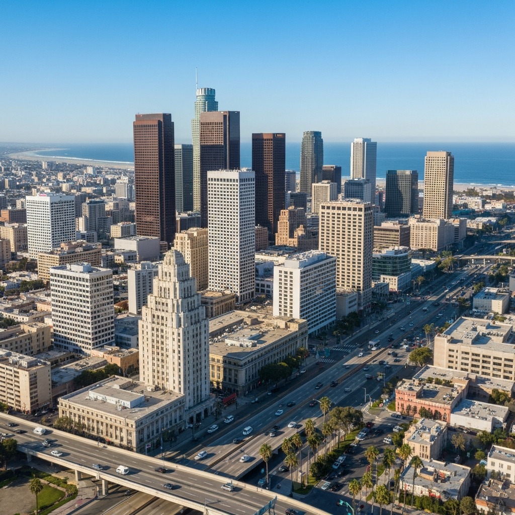 Los Angeles Aerial View