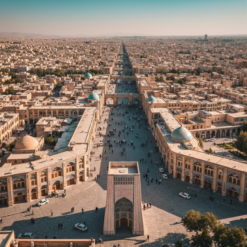 Tabriz to Esfahan Private Jet Card Image
