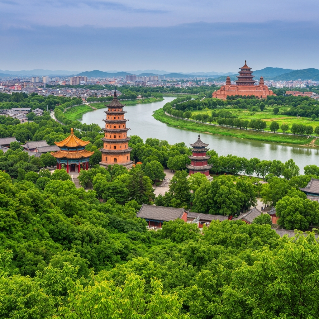 Luoyang skyline