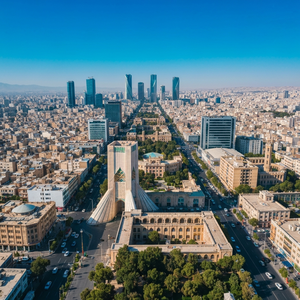 Tehran Jet Arrival