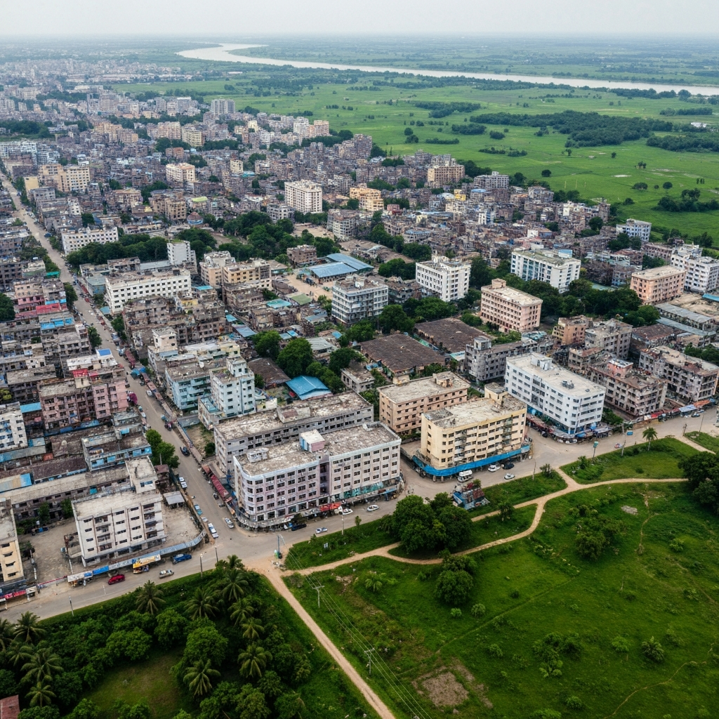 Khulna Aerial View