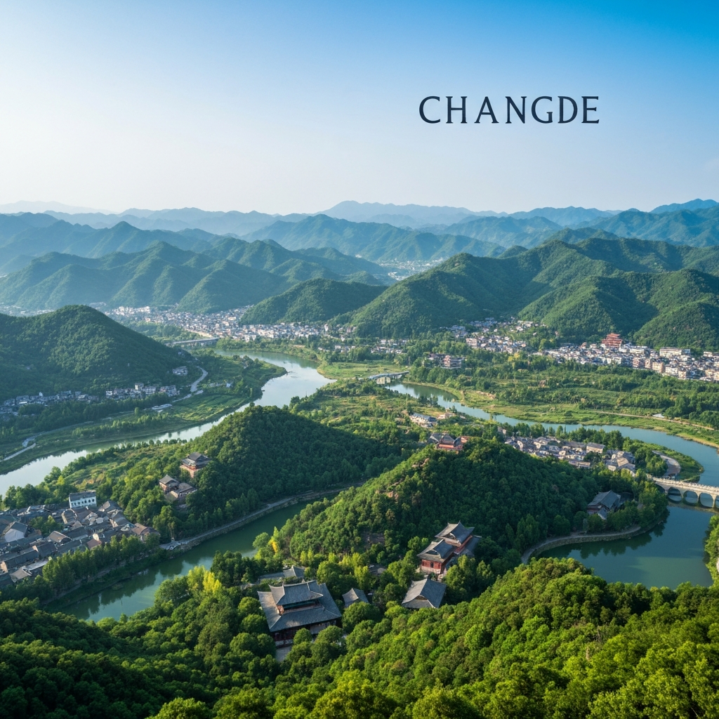 Changde to Lianyuan Private Jet Route