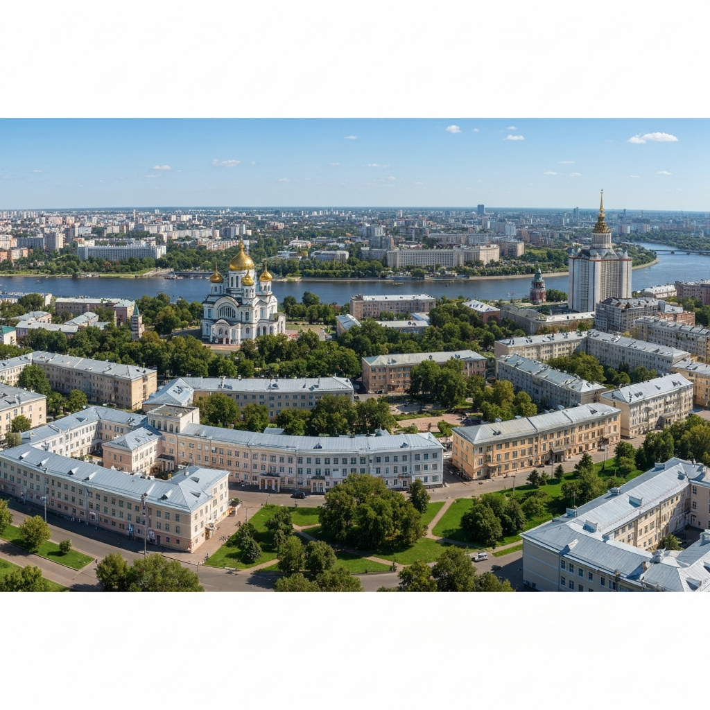 Voronezh aerial view
