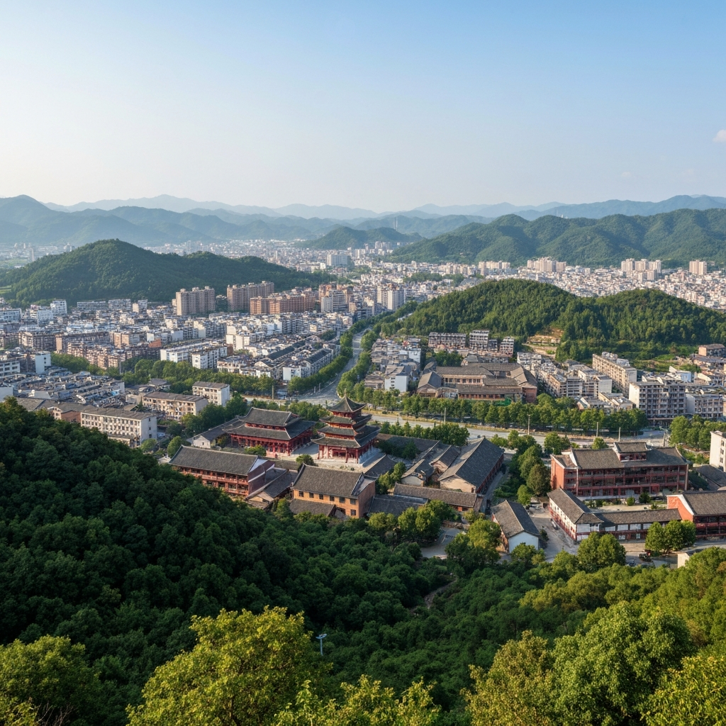 Anshun to Guiyang aerial