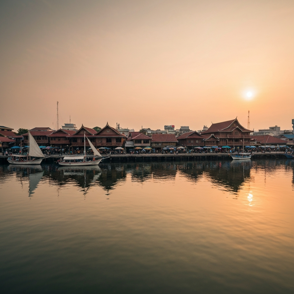 Makassar aerial view
