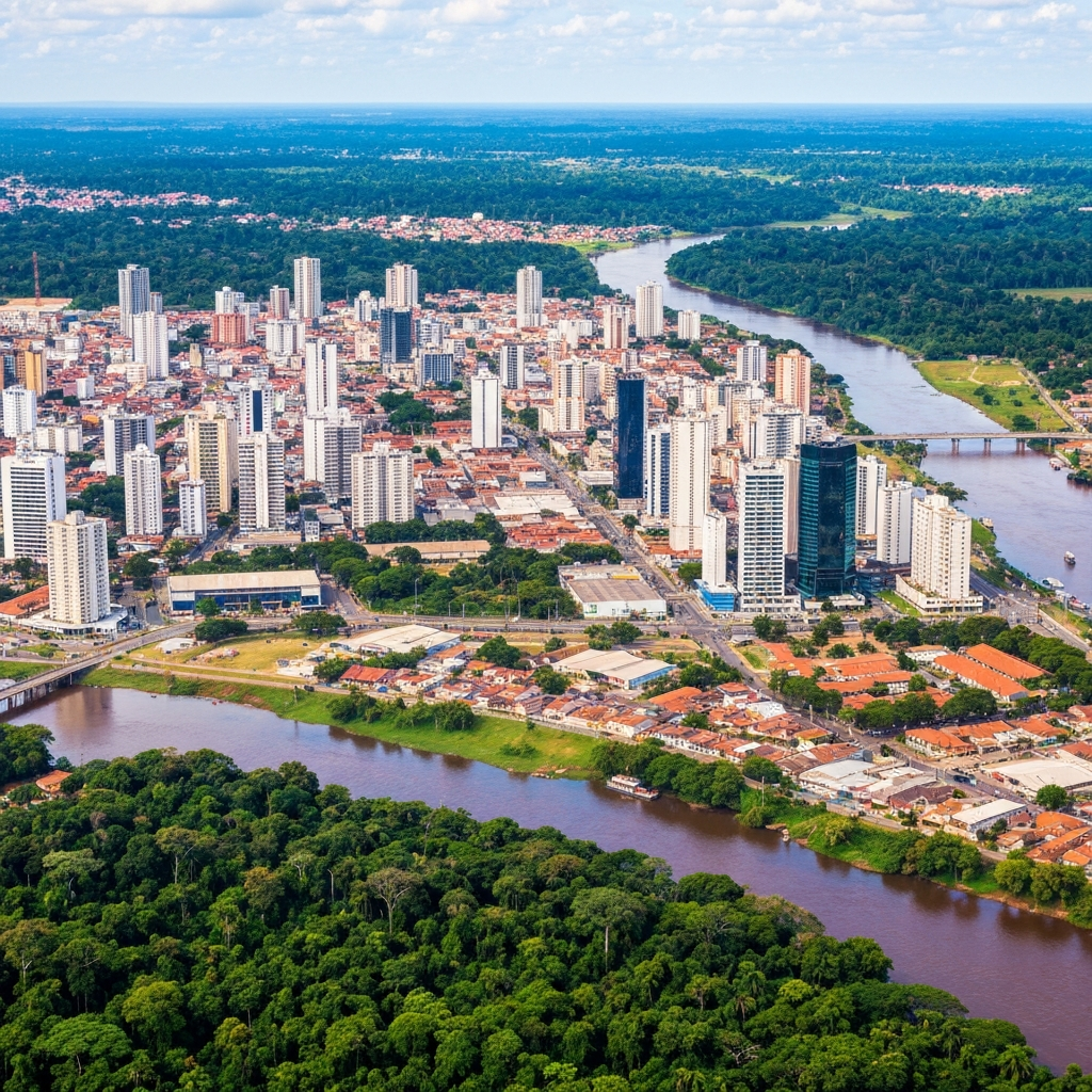 Amazon River Aerial