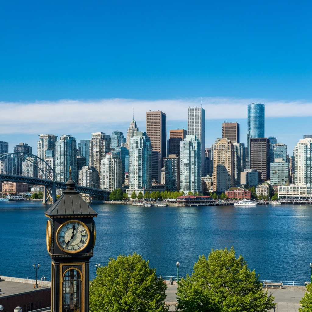 Vancouver aerial view