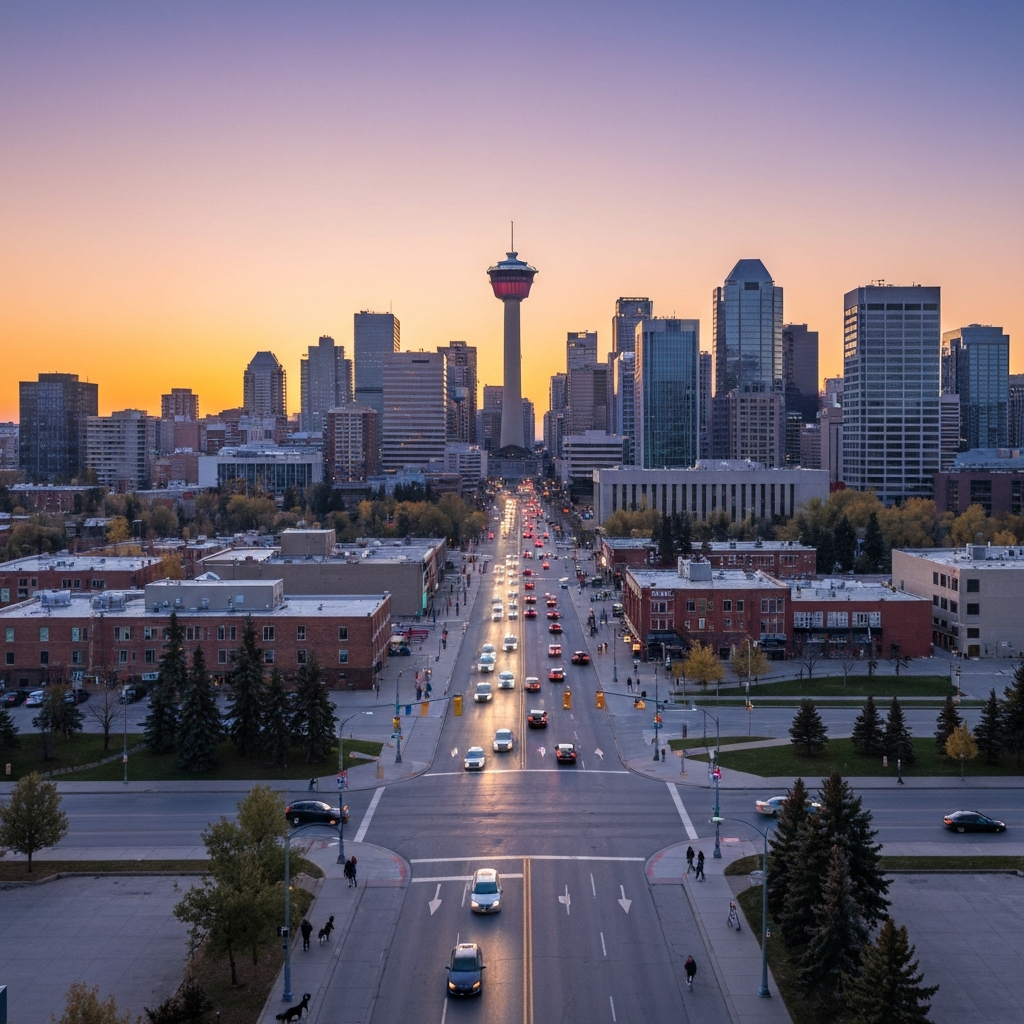 Downtown Calgary skyline
