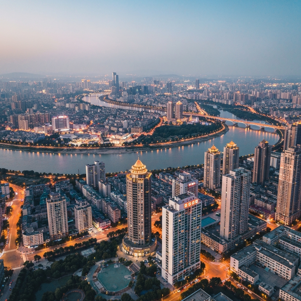Wuhan skyline