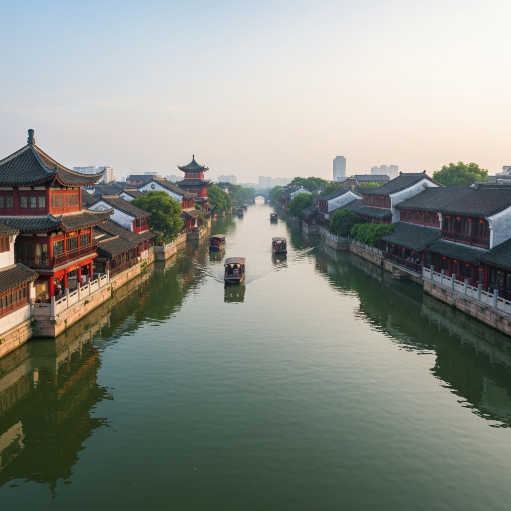 Aerial view of Foshan