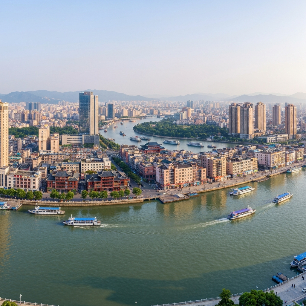 Foshan to Zhanjiang Private Jet Route