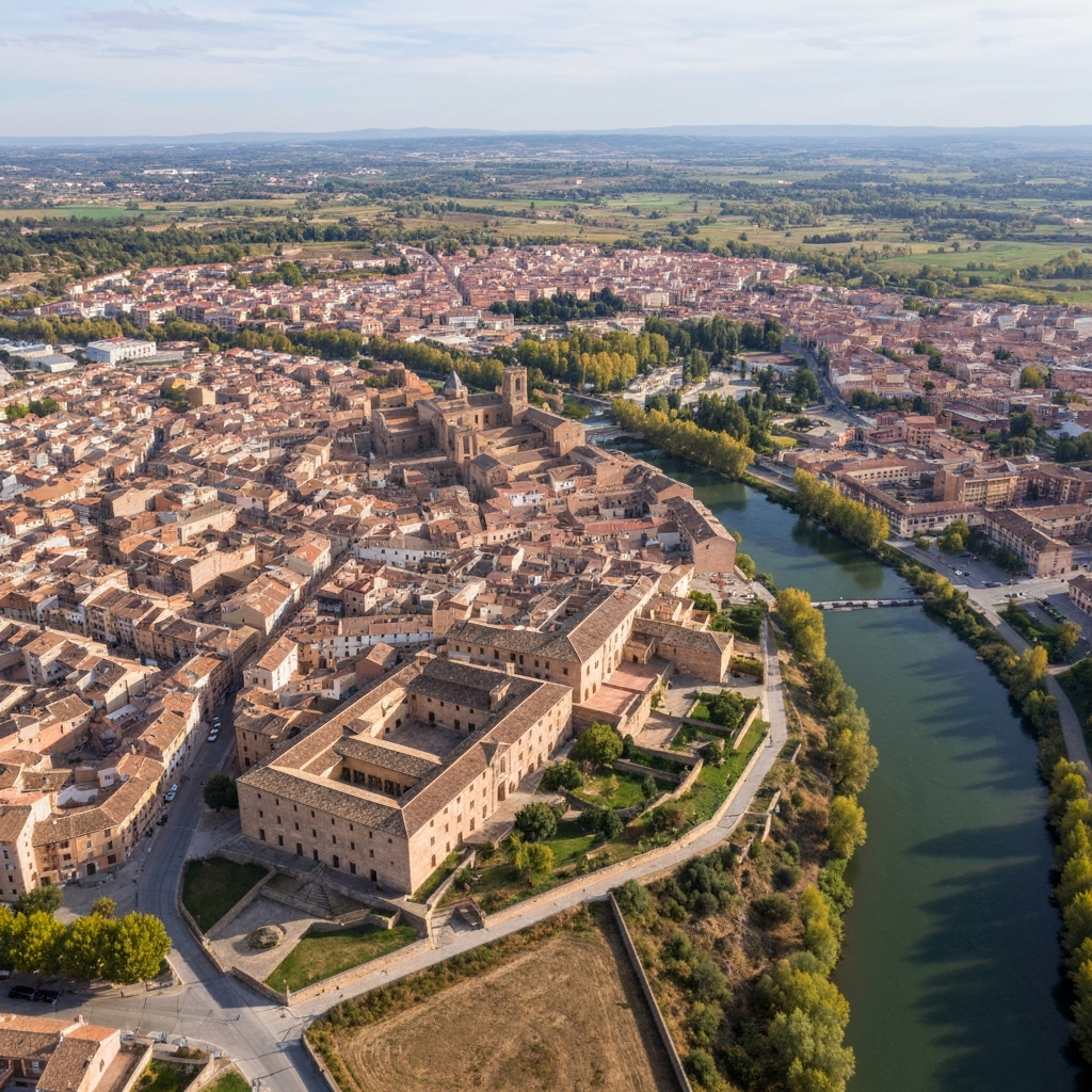 León City Landmarks from Above