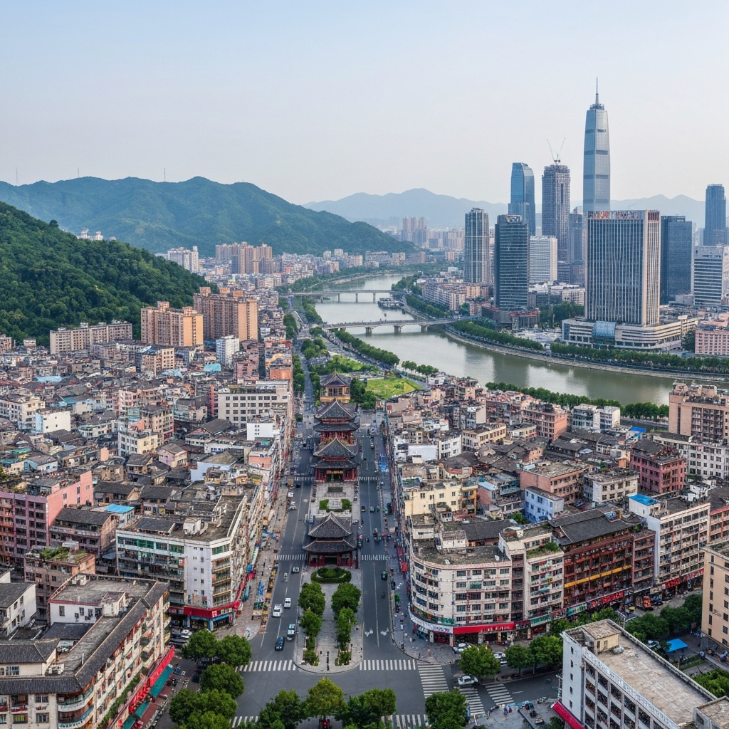 Xiangtan skyline