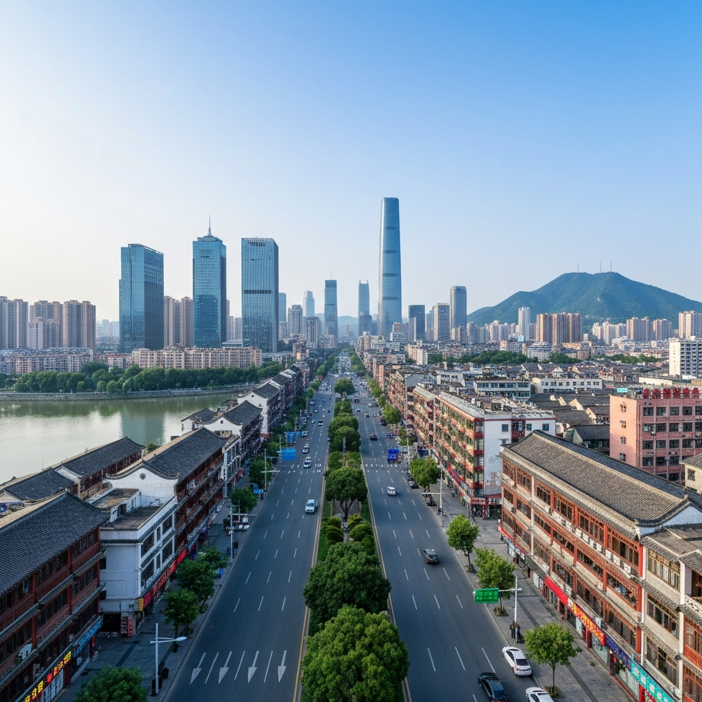Changsha city lights