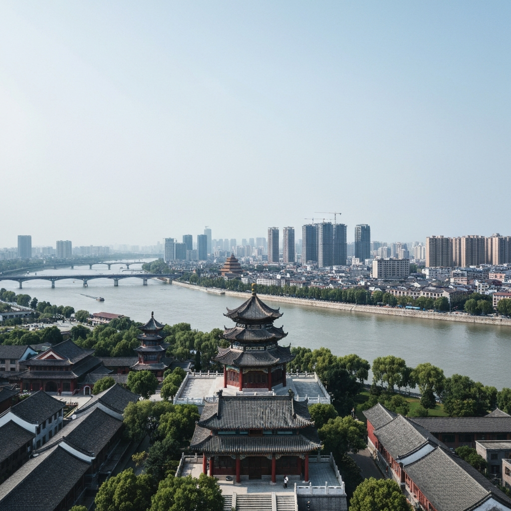 Route Yancheng to Nantong