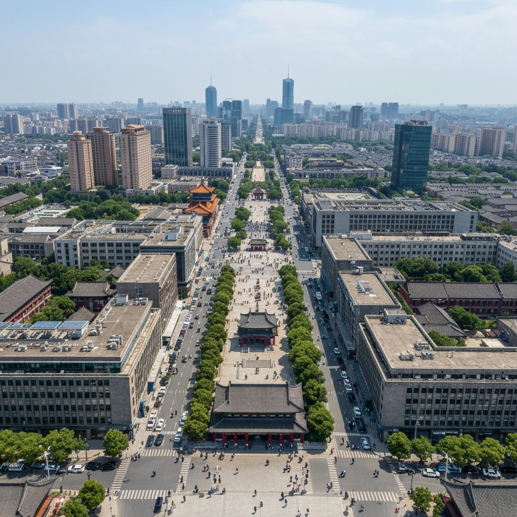 Nanjing City Aerial