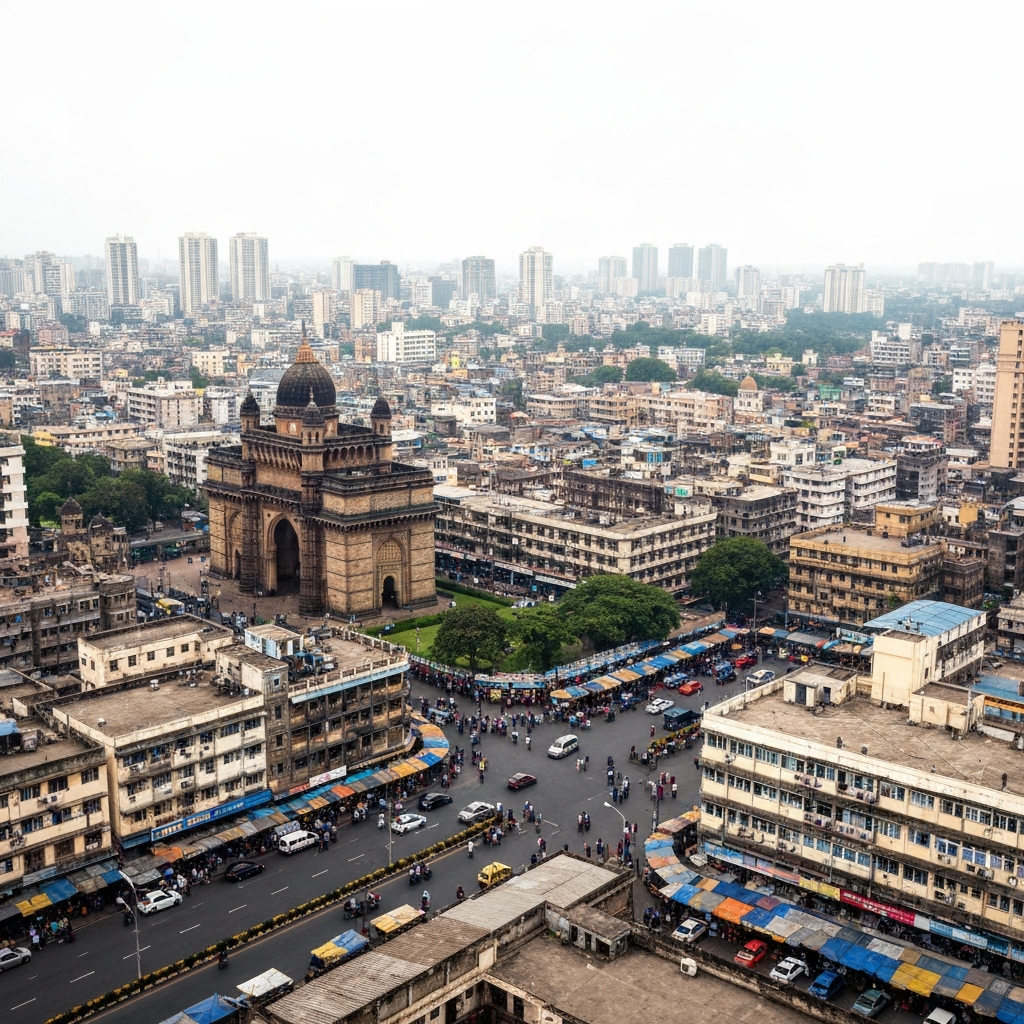 Mumbai skyline