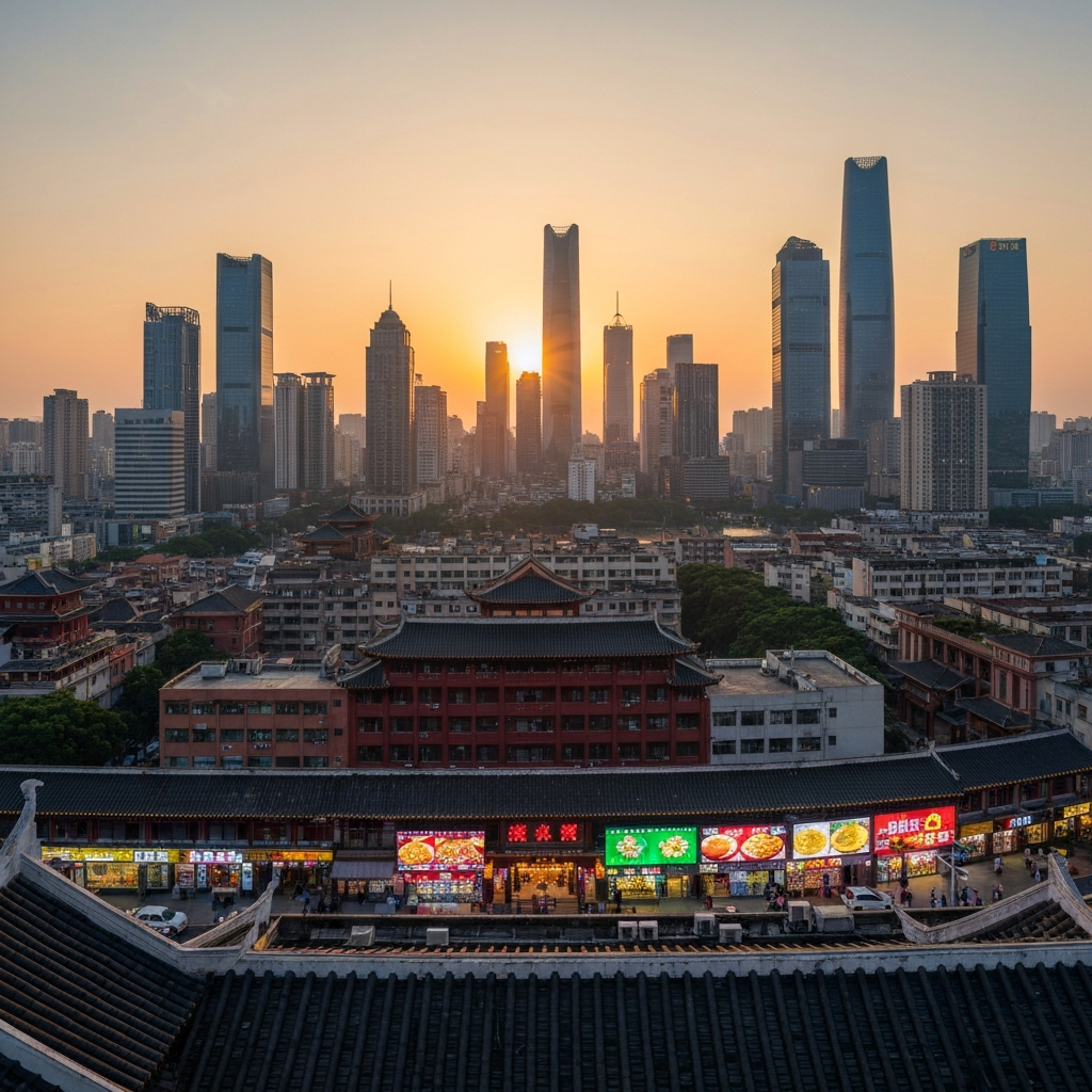 Skyline of Guangzhou