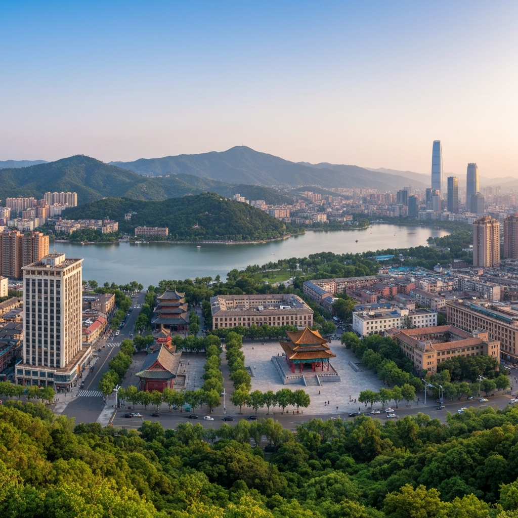 Aerial View Kunming
